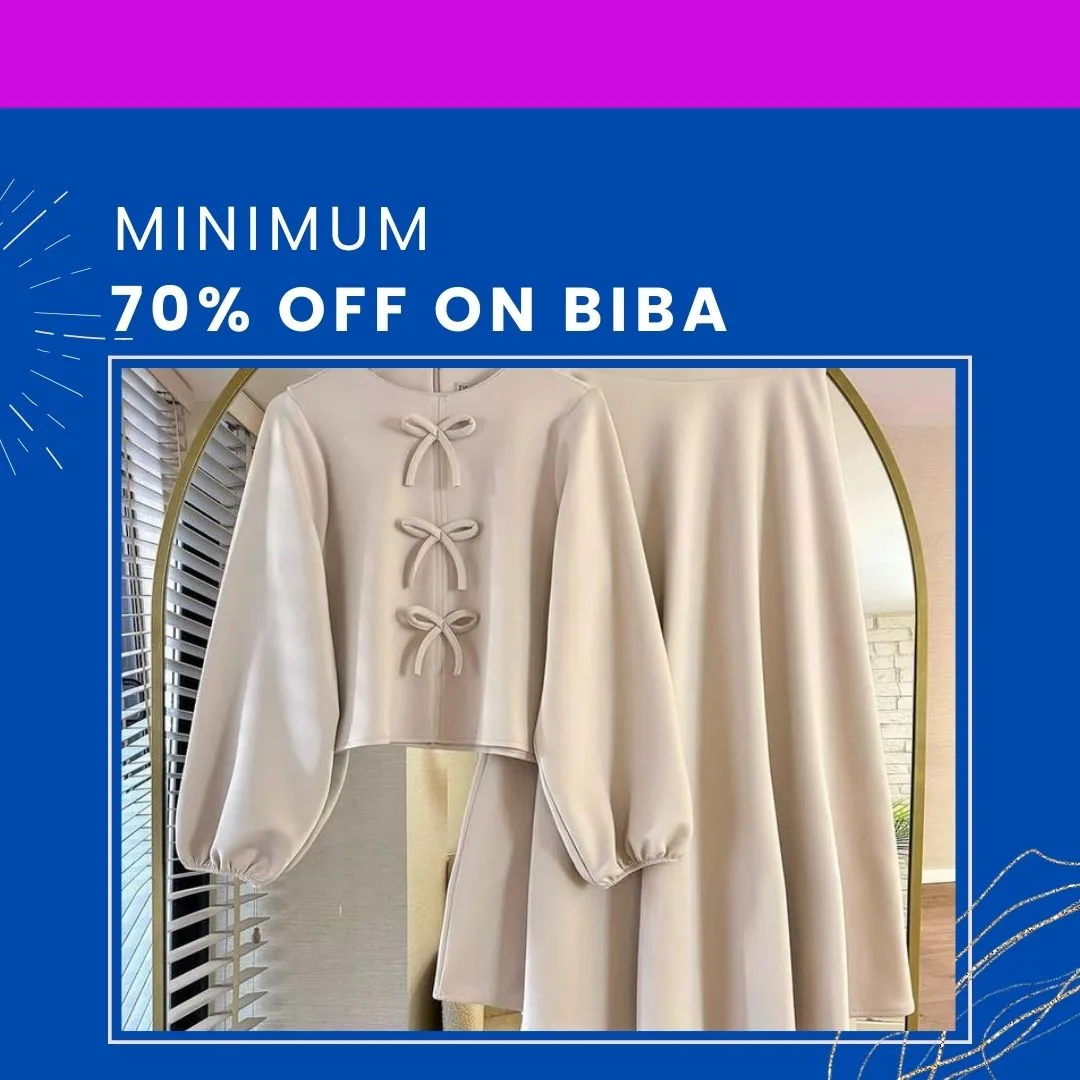 Minimum 70% off On Biba