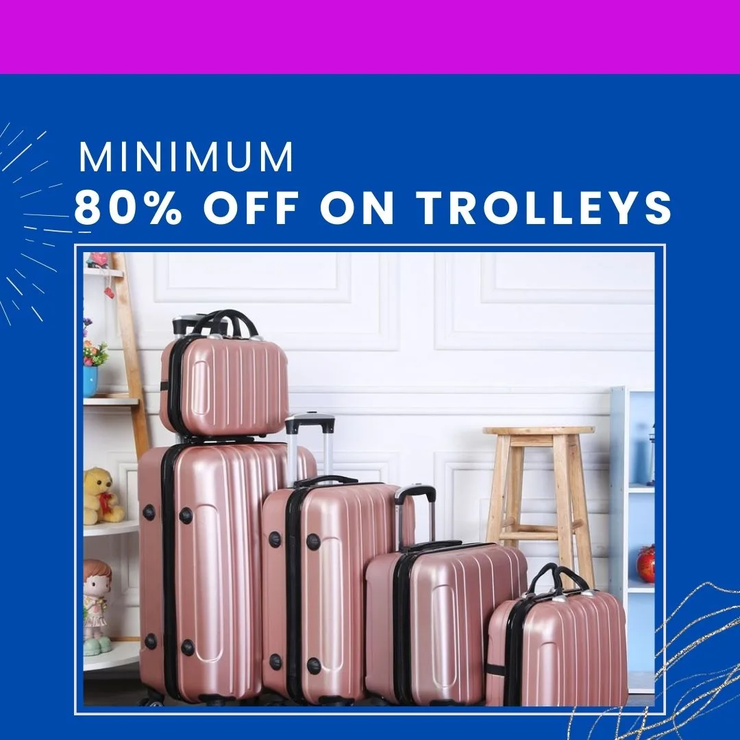 Minimum 80% off On Trolleys
